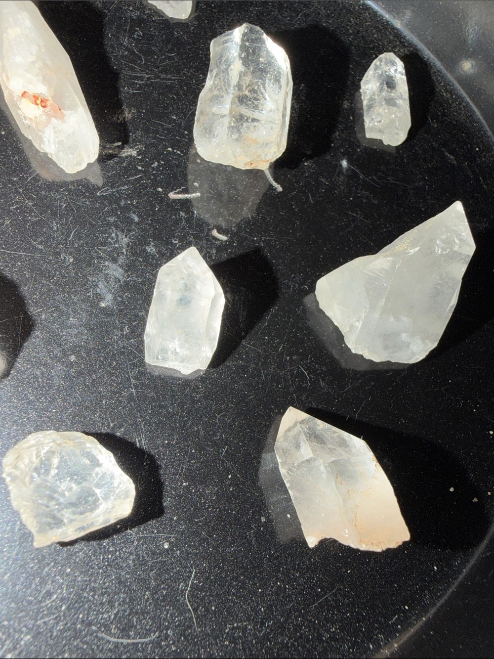 Clear Quartz Crystal Lot - White/Clear Accent Stones - Hand Found From Arkansas - Picture 3 of 12